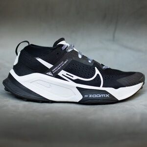 Nike Zoomx Zegama Trail Running Shoes DH0623 001 Black/White Mens Size 8